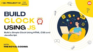 How To Create Digital Clock Using HTML, CSS & JavaScript | JavaScript Tutorials for Beginners