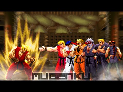 Sensei Ken vs Master Ken, Master Ryu, Ryo Sakazaki, Mr. Karate, Ms. Karate MUGEN Multiverse