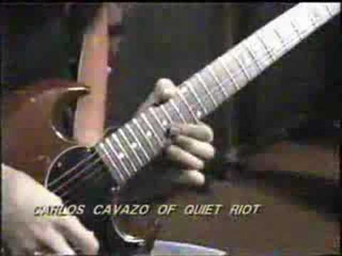 Carlos Cavazo of Quiet Riot Plays Amazing Guitar Solo