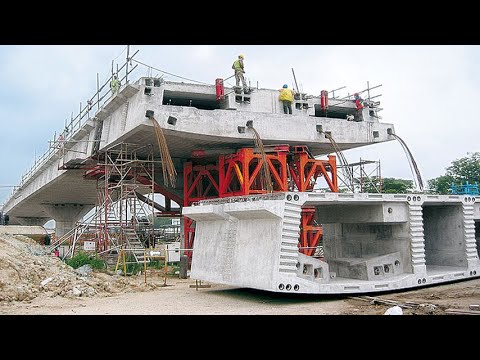 , title : 'Incredible Fastest Bridge Construction Technology - Biggest Crane Heavy Equipment Machines Working'