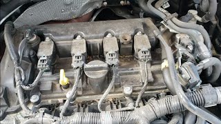 Toyota Yaris iA 1.5 Engine Spark Plug Ignition Coil  Change Remove and Replace How To 2017