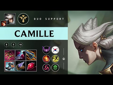 Camille Support vs Zilean - KR Master Patch 25.24
