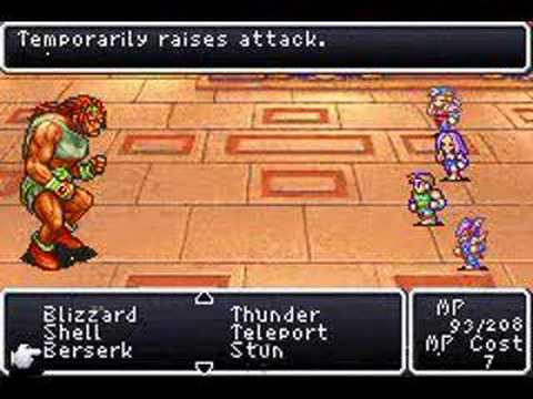 Final Fantasy II DOS Boss Battle #11 - Fire Gigas