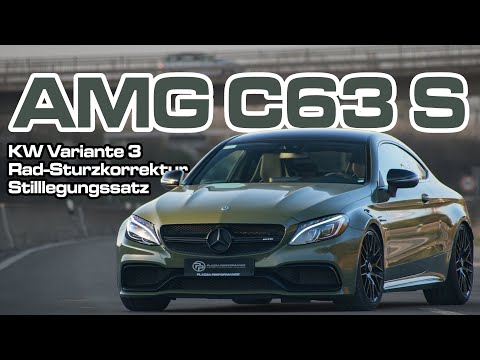 Mercedes-AMG C63 S, KW Variante 3 inkl.Rad-Sturzkorrektur&Stilllegungssatz