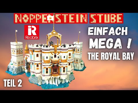 This is what a building block playset should be like! Reobrix 66013 The Royal Bay Part 2 | Barweer
