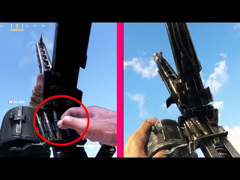 Call of Duty Vanguard vs Call of Duty WW2 - Weapons Comparison