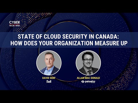 David Senf (Bell) and Allan Mac Donald (Palo Alto Networks)