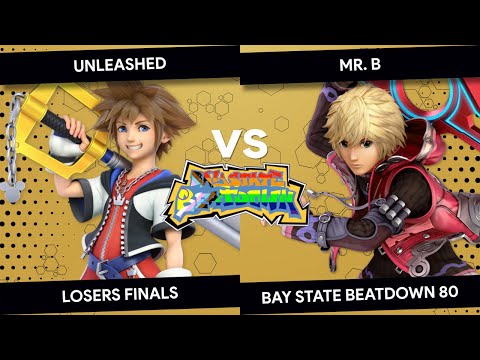 Bay State Beatdown 80 - Unleashed (Sora) vs Mr. B (Shulk) - Losers Finals