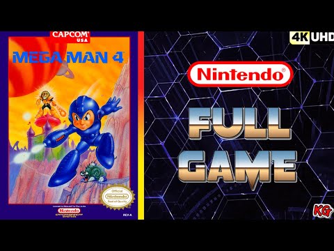 Mega Man 4 [NES] Gameplay Walkthrough FULL GAME🔴