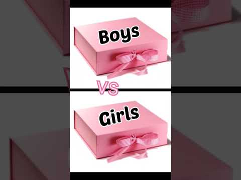 🥰Choose Your Surprise Gift box🎁 Boys vs Girls Gift 🤗#shorts
