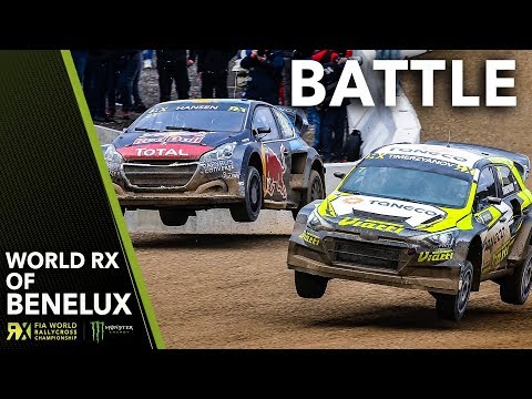 Hansen and Timerzyanov's MEGA Battle! | 2019 Spa FIA World Rallycross of Benelux