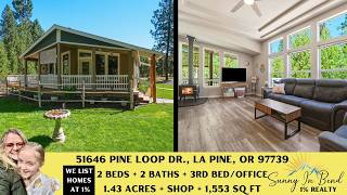 51646 Pine Loop Drive, La Pine, OR 97739 | Sunny in Bend 1% Realty