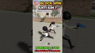 BlockSpin AntiAim — No One Can Beat Me 🎯 #blockspin #robloxscript