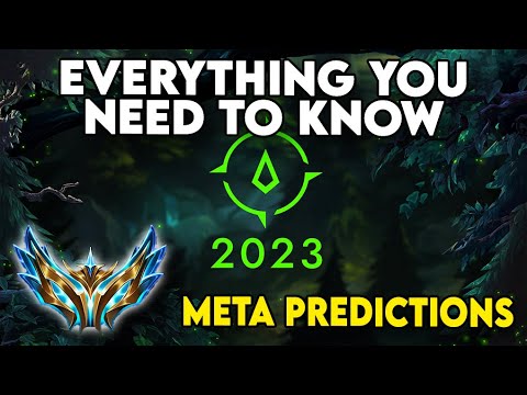 🤔 EVERYTHING YOU NEED TO KNOW PRESEASON 2023 │ SEASON 13 META PREDICTIONS 🦑