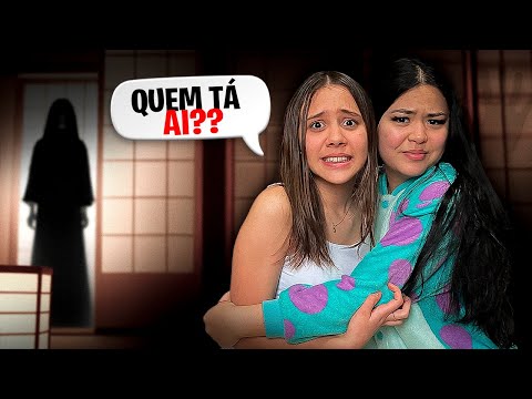 NUNCA PASSEI TANTO MEDO!!! FESTA DO PIJAMA ASSUSTADORA 😨- Mayumi