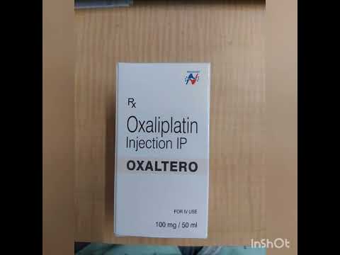 Oxaltero 100mg/50ml injection (Oxaliplatin), 1 Vial, Treatment: Cancer Of Colon And Rectum