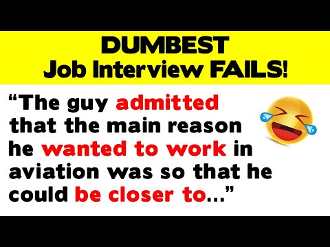 DUMBEST, Funniest Job Interview FAILS!
