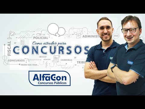 , title : 'Como Estudar para Concursos - Prof. William Notário e Pedro Canezin - Ao Vivo - AlfaCon'