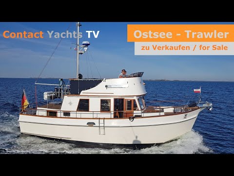 Gebrauchtboot Ostsee Trawler - zu verkaufen - Rundgang durch das Boot
