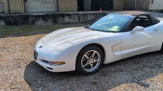 2002 Chevrolet Corvette Convertible Walk Around and Drive By