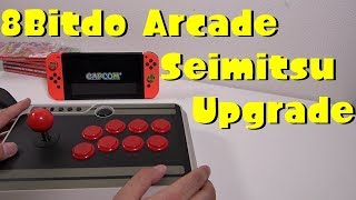 8Bitdo NES30 Arcade Seimitsu LS-32 Upgrade & Nintendo Switch Testing