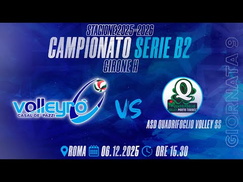 Serie B2 - Volleyrò vs Quadrifoglio Sassari