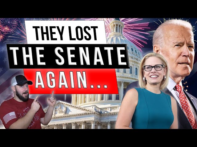 BREAKING: Sinema leaves Democrat party! Gun Controllers just LOST the SENATE… AGAIN