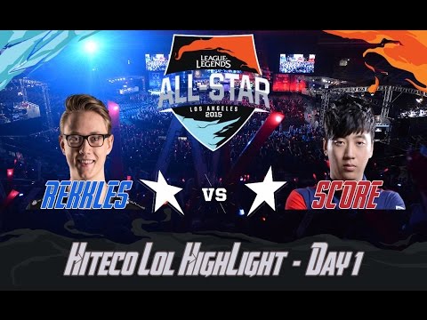 All-Star Los Angeles 2015 - Solo Q ICE Rekkles vs FIRE Score - 1v1 ME, BRO!