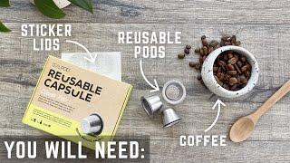 How to use reusable coffee capsules with your Nespresso machine