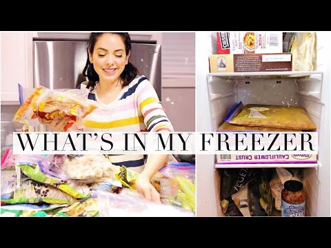 What's in my Freeezer! Deep Cleaning & Organization! Video