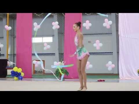 Kateryna Lutcenko ribbon Ukrainian Team Championship