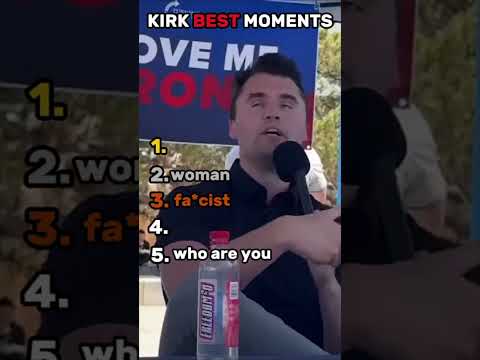 Charlie Kirk 5 BEST Moments🙏🕊️ #freedomofspeech #rip