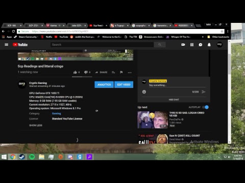 Scp Readings and litteral cringe