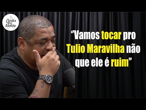VAMPETA, MARCELINHO E EDÍLSON COMBINANDO DE NÃO TOCAR PRO TULIO MARAVILHA