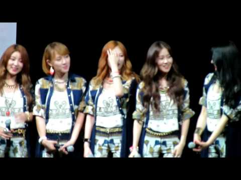 (120715) FANCAM 4Minute (포미닛) Interview (Straits Times STAR Event) [HD]