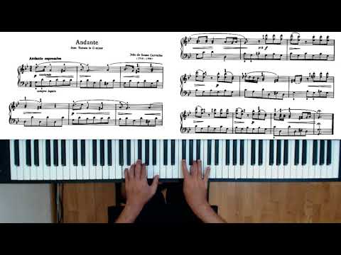 Andante  - João de Sousa Carvalho  From Toccata in G minor