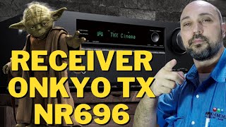 HOME THEATER RECEIVER ONKYO TX NR696 THX George Lucas Star Wars