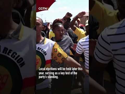 South African president urges ANC to fix poor local governance ahead of polls