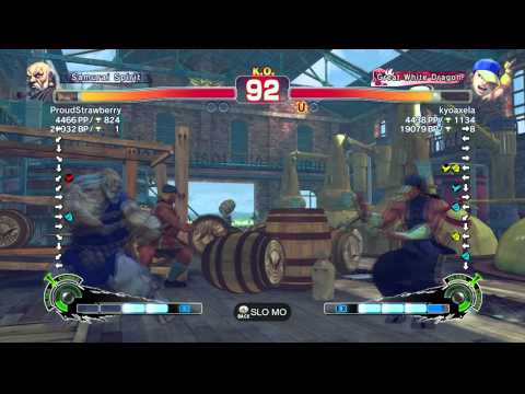 SSFIVAE~ Gouken (ProudStrawberry) vs.  Yun (kyoaxela) HD