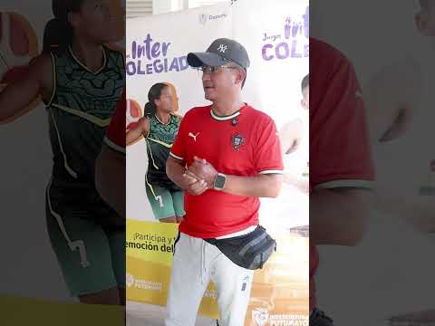 Socialización Juegos Intercolegiados Nacionales 2026 en el municipio de San Miguel.