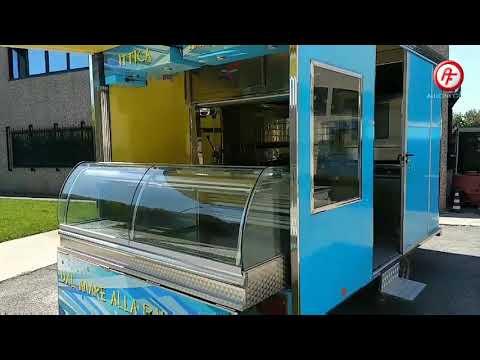 Rimorchio Pesante Usato - Cucina mobile per lo Street Food (usato 14)