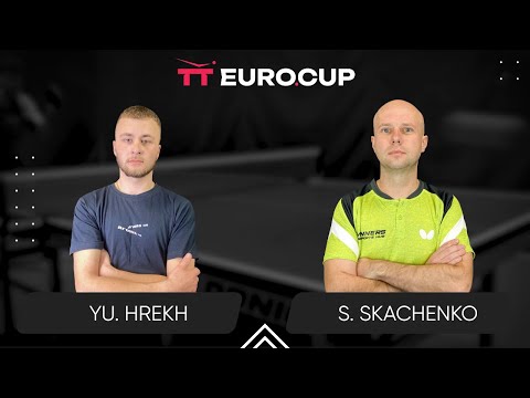 19:15 Yurii Hrekh - Serhii Skachenko 14.10.2025 TT Euro.Cup Ukraine Professional. TABLE 3