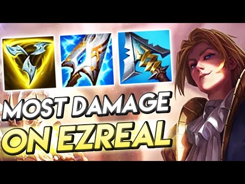 MOST DAMAGE ON EZREAL ONCE AGAIN