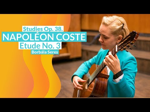 Napoléon Coste Studies Op. 38. Etude No. 3