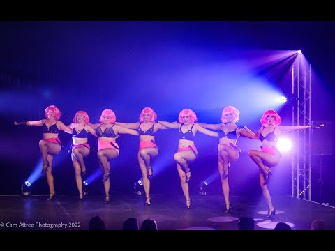 Modern Showgirl students perform Sit Down Boy - The Bombshell Burlesque Academy