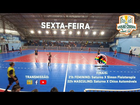 FINAIS DA TAÇA VERÃO CRESOL DE FUTSAL 2023