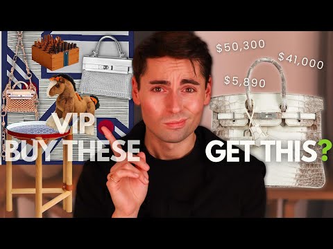 HERMES VIP COMPRE ESSES PARA GANHAR UM BIRKIN RÁPIDO!?O que NÃO comprar na Hermes
