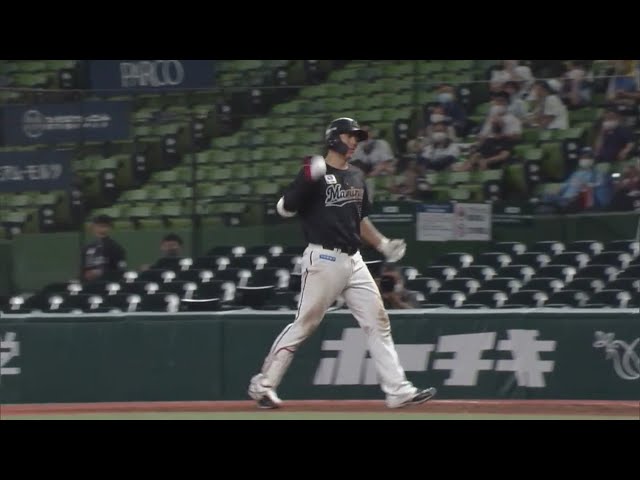 【7回表】これぞ4番!! マリーンズ・安田の先制タイムリー!! 2020/7/25 L-M