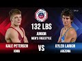 2023 Junior MF U S Marine Corps Nationals Kale Petersen Vs Kyler Larkin 132 Ibs Final