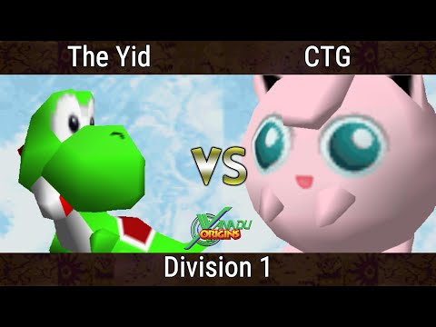 Xanadu Origins - The Yid (Yoshi) Vs. CTG (Jigglypuff) Smash Bros - SSB64
